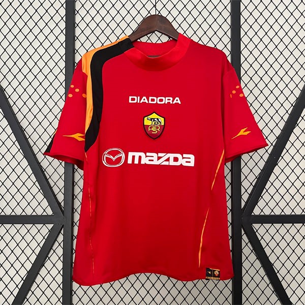 Tailandia Camiseta AS Roma Primera Equipación Retro 2004 2005